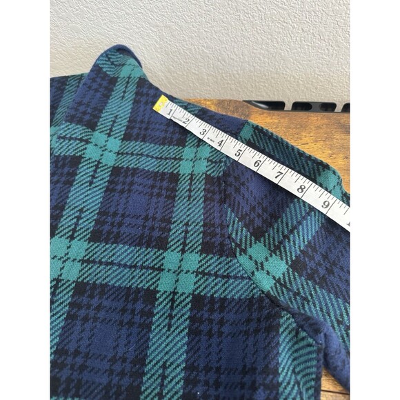 Lands' End Women Cardigan Sweater Sz Medium Grunge Preppy Geek Y2k Minimalist - Picture 13 of 14